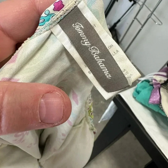 Tommy Bahama Tankini Halter Swim Top - Picture 3 of 4